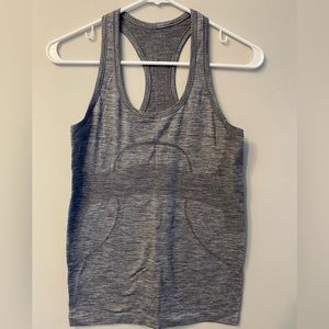 Lululemon Swiftly Tech Racerback Tank Gray Sz 6